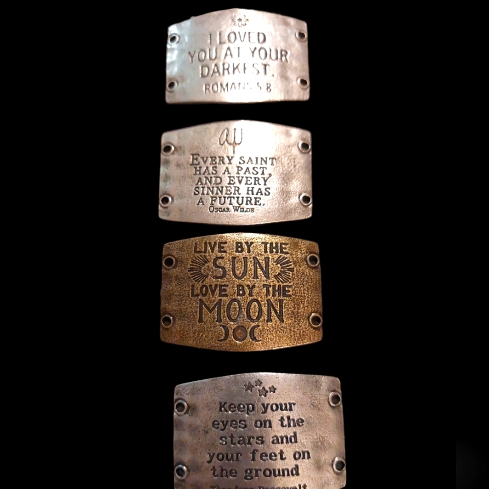 LENNY AND EVA SENTIMENT PLATES